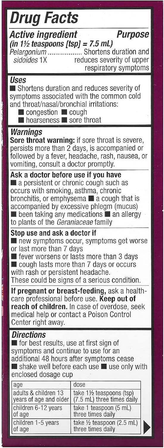 Nature's Way - Umcka Cherry, 8 oz liquid [Health and Beauty]