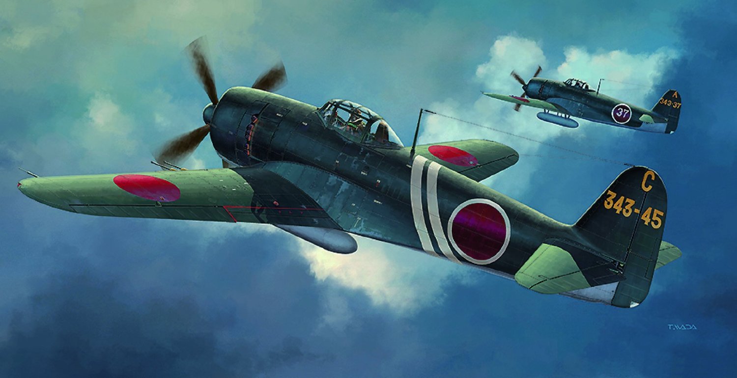 Amazon | ハセガワ 1/32 川西 N1K2-J 局地戦闘機 紫電改“後期型