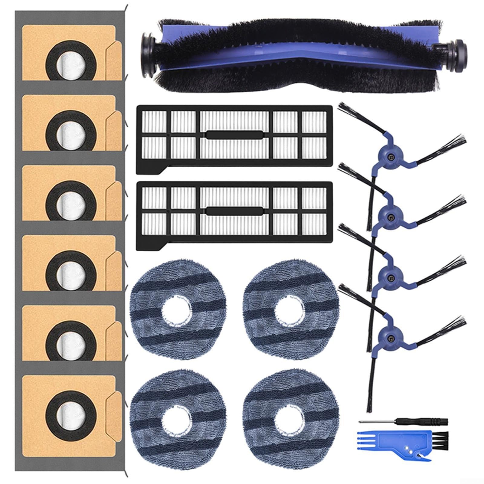 Kit per ricambi per eufy per x10 Pro per omni con per spazzola Principale