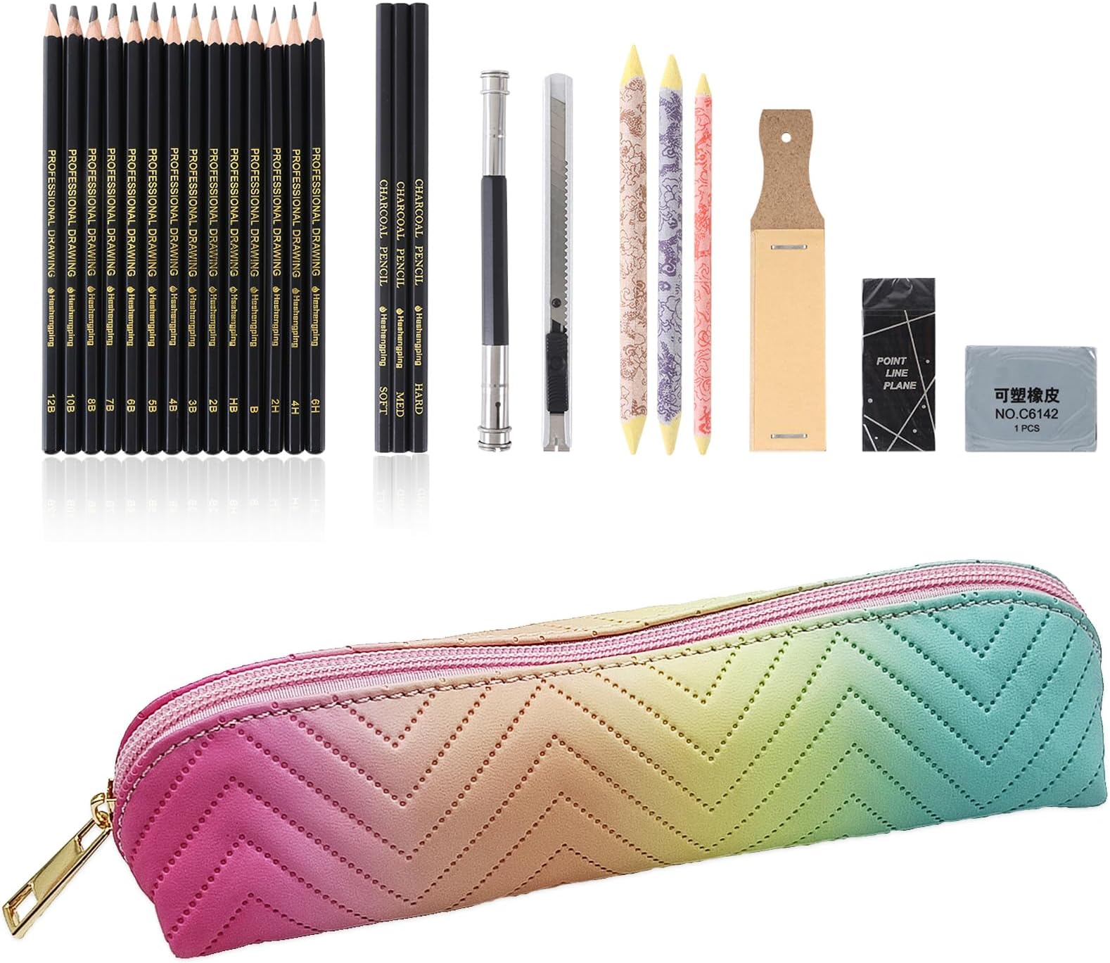 Grupo Erik - Trousse Métallique Astral Avec Crayons Inclus