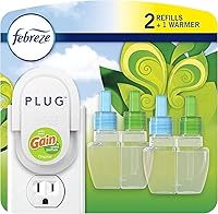 Vista 1 de Febreze PLUG, Gain Original, kit de inicio y (2) repuestos de 0.87 onzas líquidas