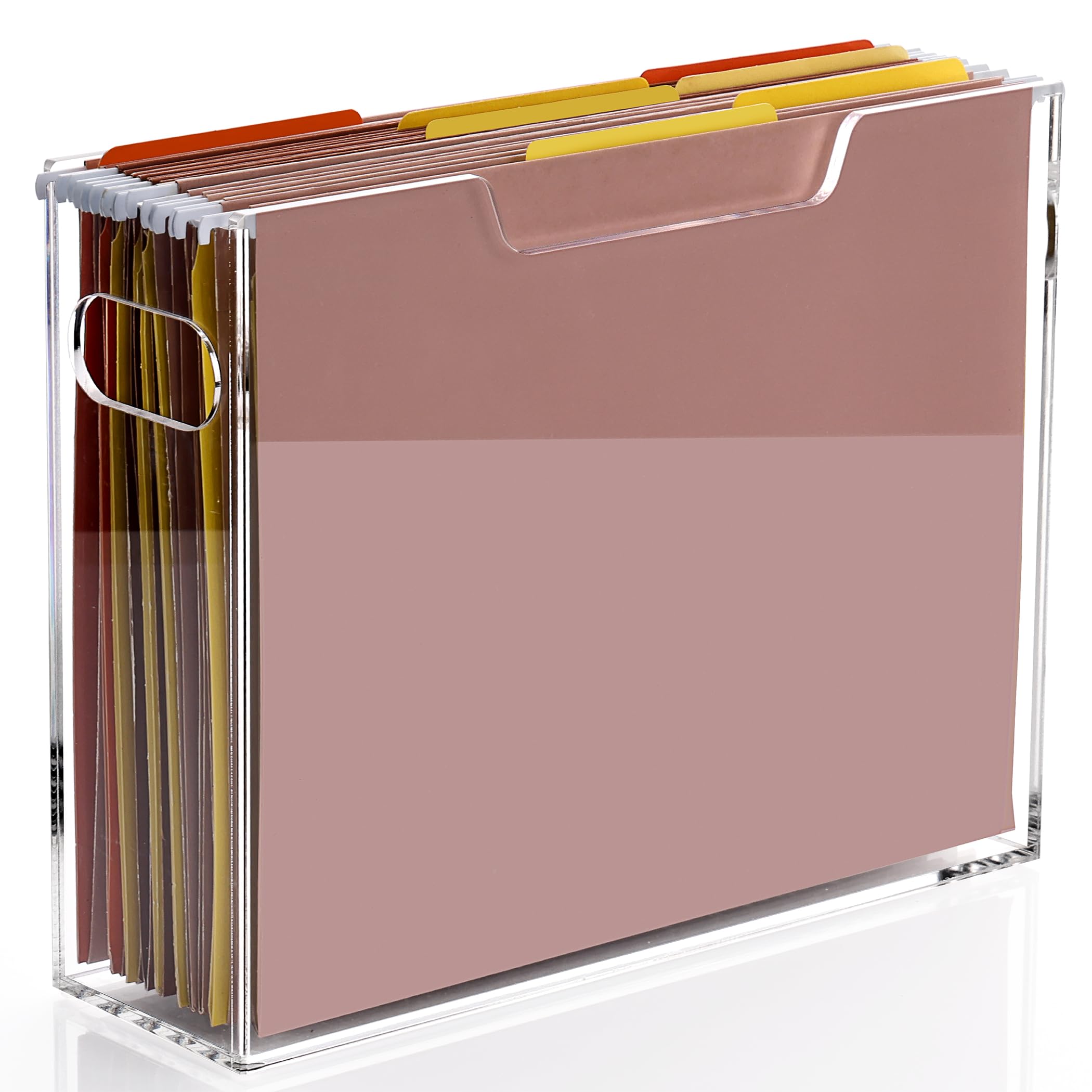 DINGHUO Acrylic Hanging File Organizer Box, File Nigeria - View #2