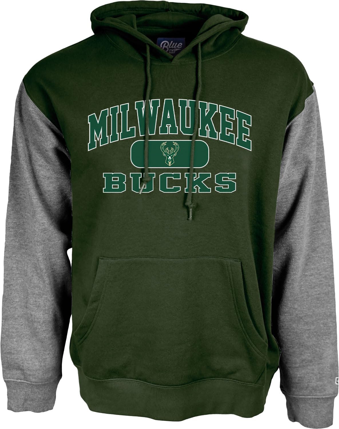 Blue 84 NBA公式ライセンスカラーブロックフード付きスウェットシャツアップリケ