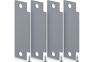 Zonon Door Strike Plate Filler | Enhanced Home Security with Carbon Steel