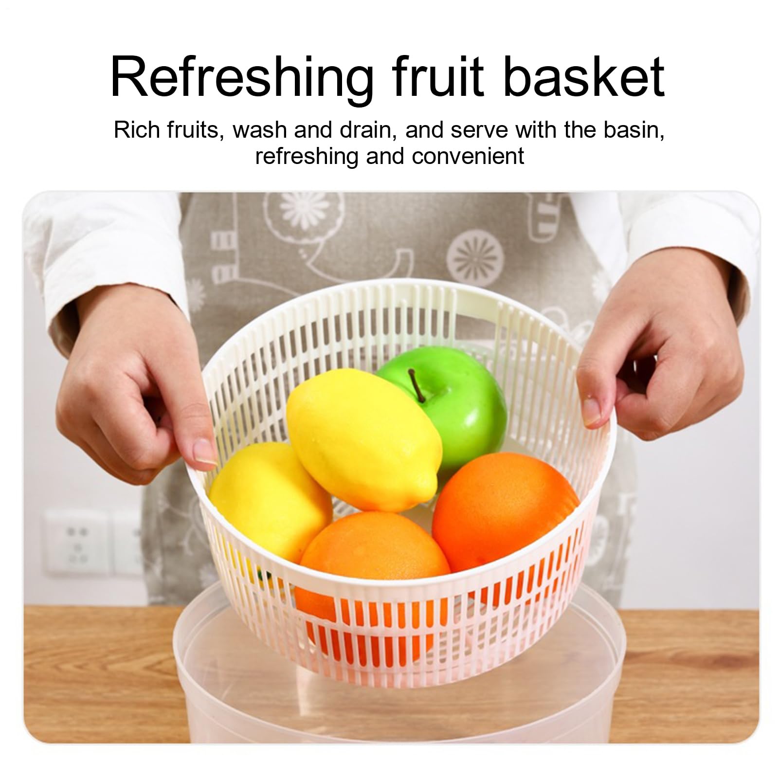 centrifuga per insalata, centrifuga per verdure | centrifuga per essiccatore di frutta, lavatrice per verdure, centrifuga multifunzionale per lavatrice di frutta per cucina