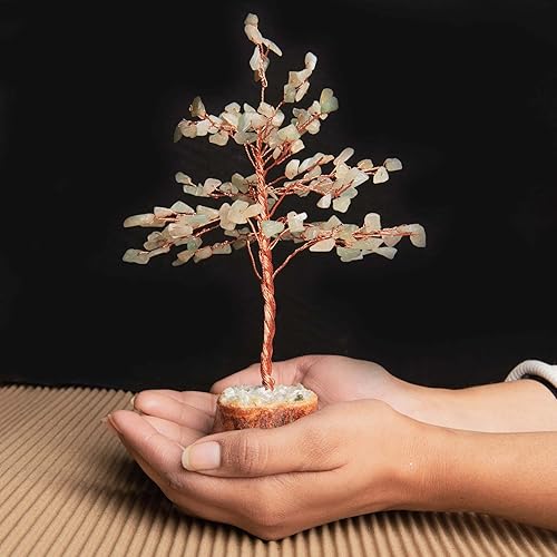 Miniatura 2 de Wonder Care Árbol de cristal para decoración del hogar, cristales y piedras curativas, decoración de cristal de bruja, árbol de Navidad, soportes