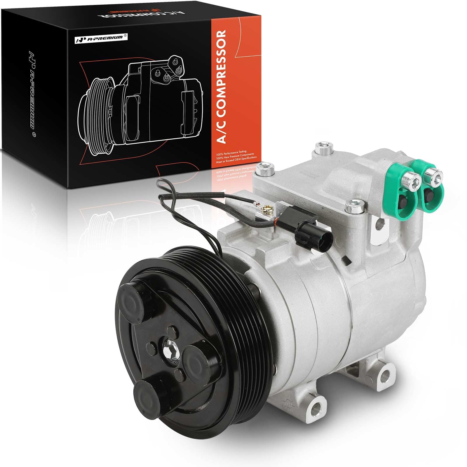 Amazon.com: A-Premium Air Conditioner AC Compressor with Clutch ...