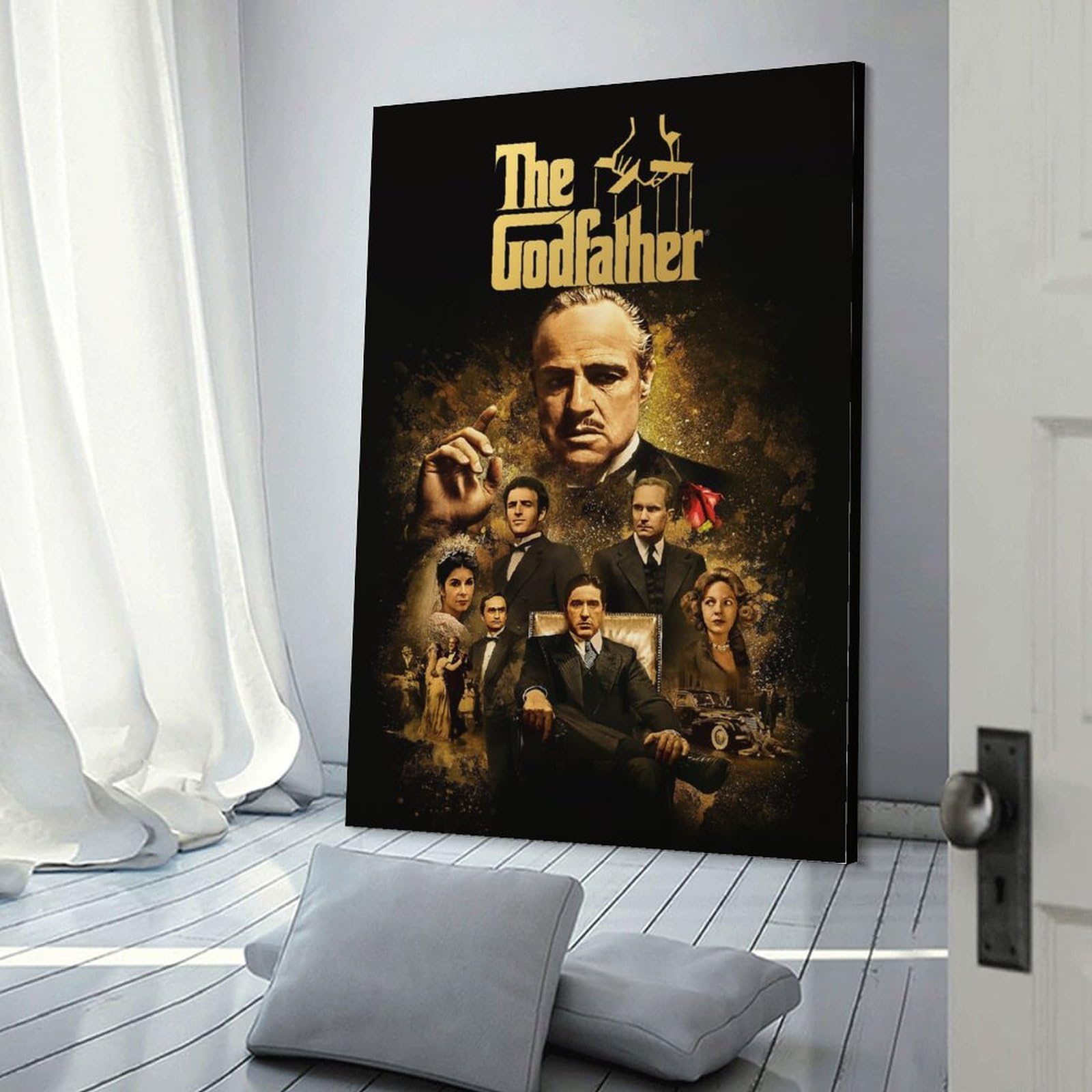 ゴットファザーポスター木製パネル加工新品