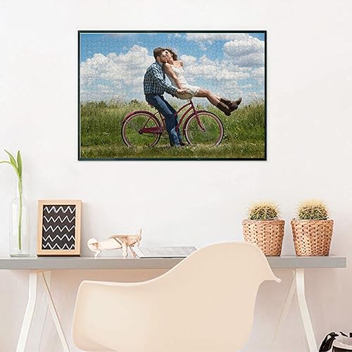 Miniatura 7 de Rompecabezas personalizado de fotos de 1000500300 piezas, rompecabezas de madera personalizado para regalos para familia, boda, mascota, 1000 piezas