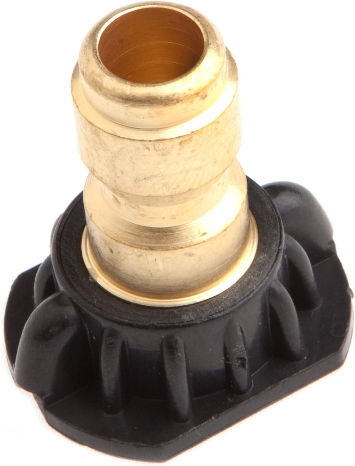 Forney 75150 Pressure Washer Accessories, Quick Connect Spray Nozzle, Soap, 65-Degree-by-4.0mm, Black