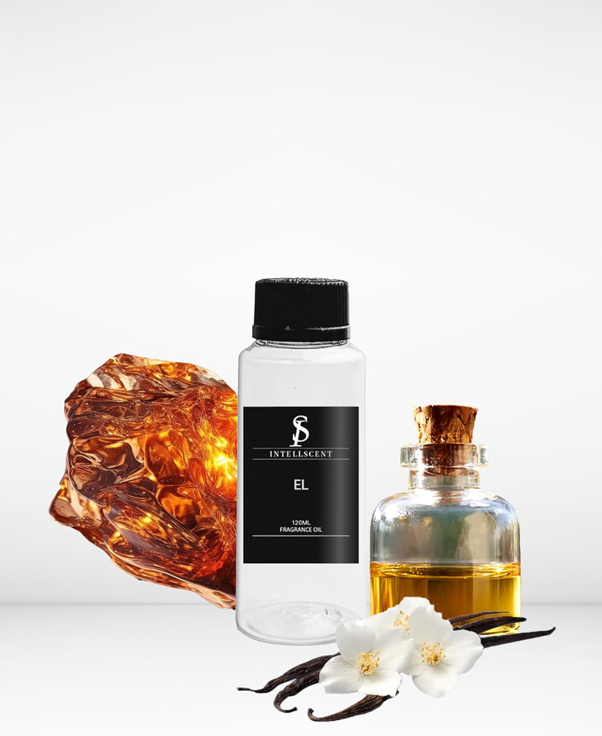 Recarga de Aceite para Difusor de Aromas, Vainilla y Ámbar, 120 ML