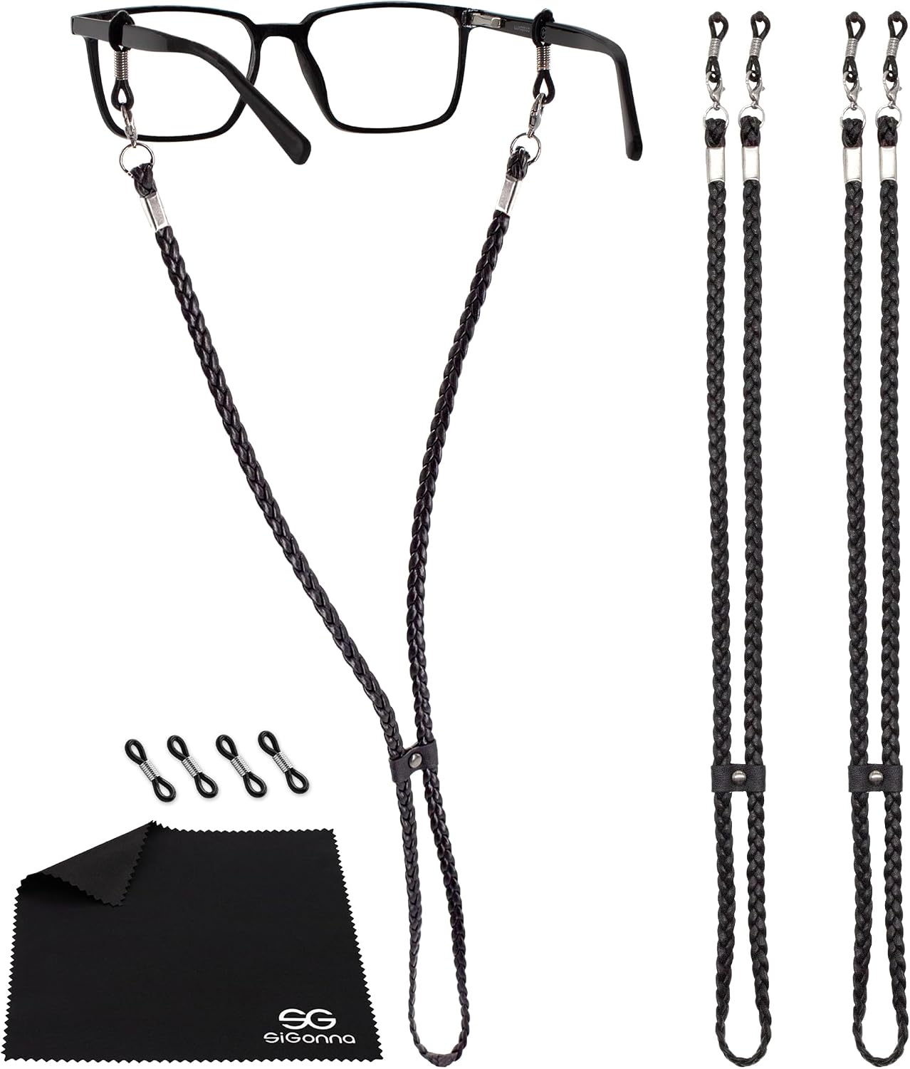 SIGONNA Glasses Strap String Holder Cord - Terylene Eyeglasses Strap Holders Accessory