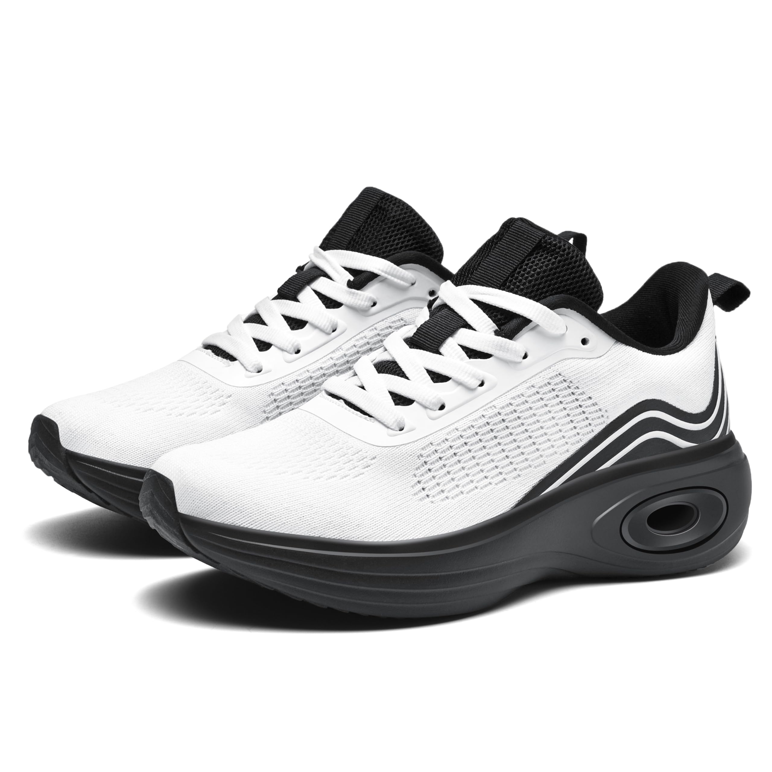 Wondamo Sneaker Damen Leichte Atmungsaktiv Laufschuhe mit Dämpfung Walkingschuhe Outdoor Turnschuhe Fitnessschuhe Womens Trainers 37-42 EU