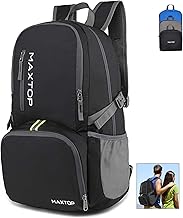 MAXTOP 30L Backpack Ultra Lightweight Packable Foldable Rucksack Water Resistent For Men Women Outdoor Camping Hiking Travel Daypack Handy Durable Gifts For Men Women