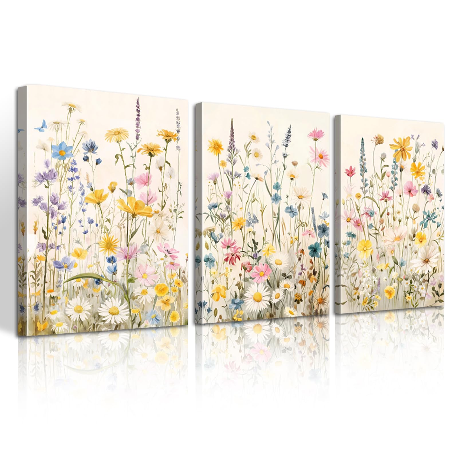 Abstract Mountain Art Prints - 3 Panel Canvas Wall Decor -18