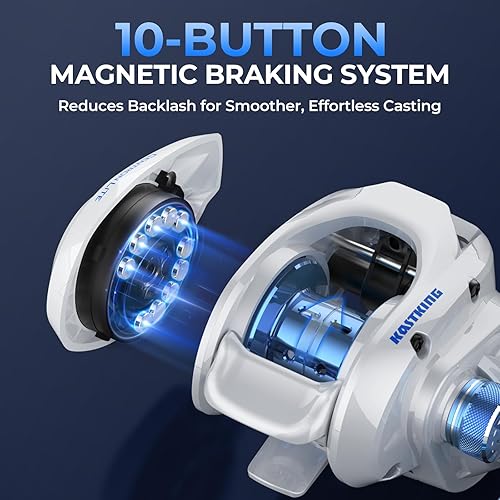 Miniatura 8 de KastKing Centron Lite - Caña de pescar y carrete de viaje, caña plegable de 4/5 piezas con punta doble extra, grafito KastFlex IM6 + sensación