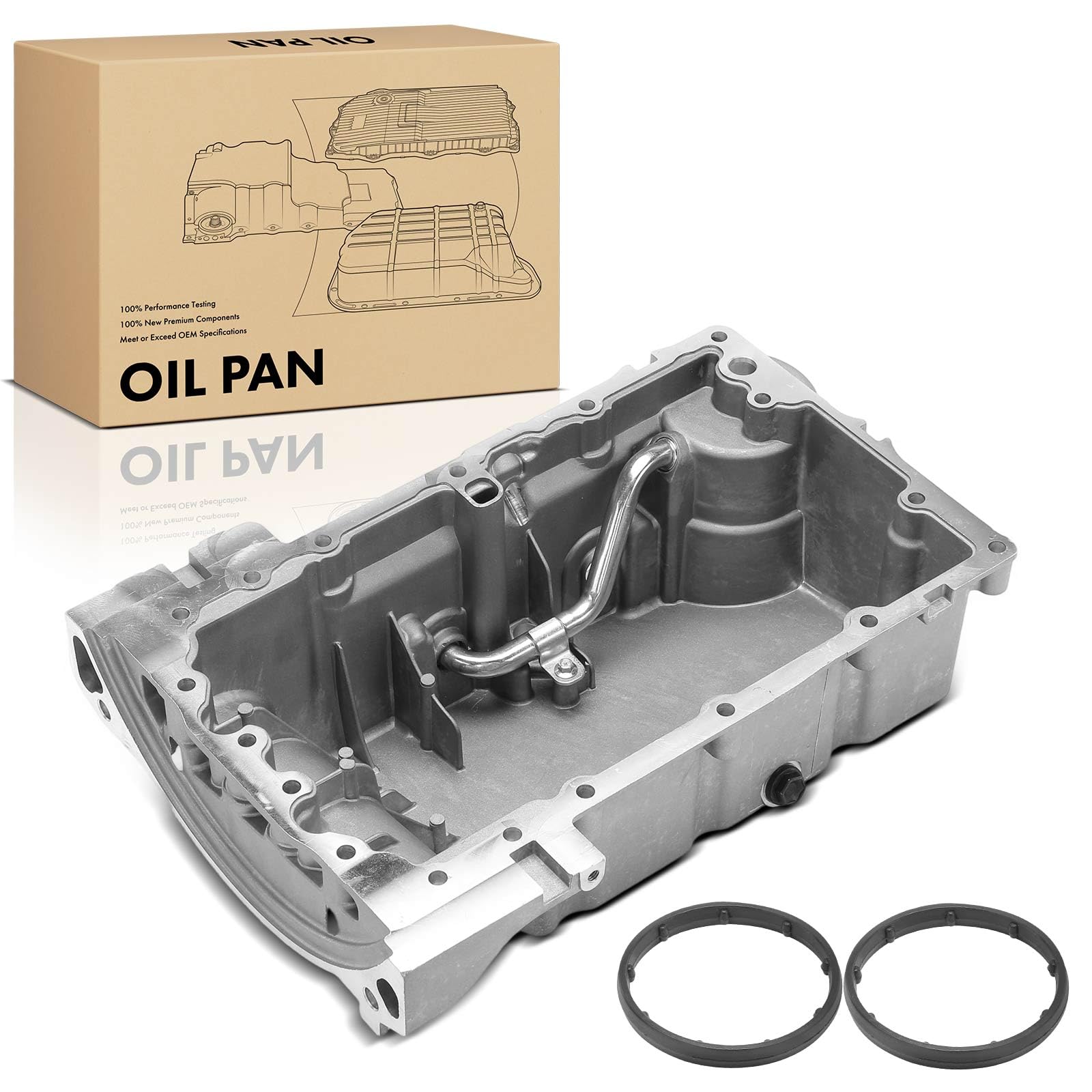 Frankberg Coppa dell'olio coppa dell'olio motore benzina/diesel 31460658 | Compatibile con: XC60 II 246, XC90 II 256