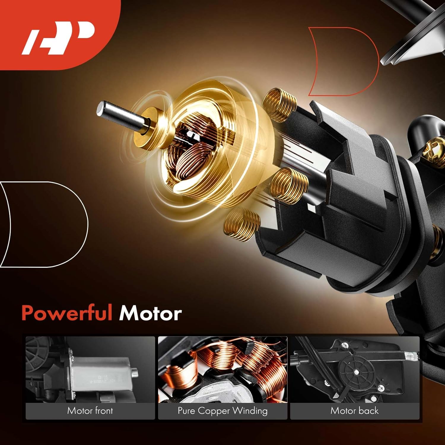 A-Premium Front Right Passenger Side Electric Power Window Regulator with Motor Compatible with Tesla Model S 2012-2020