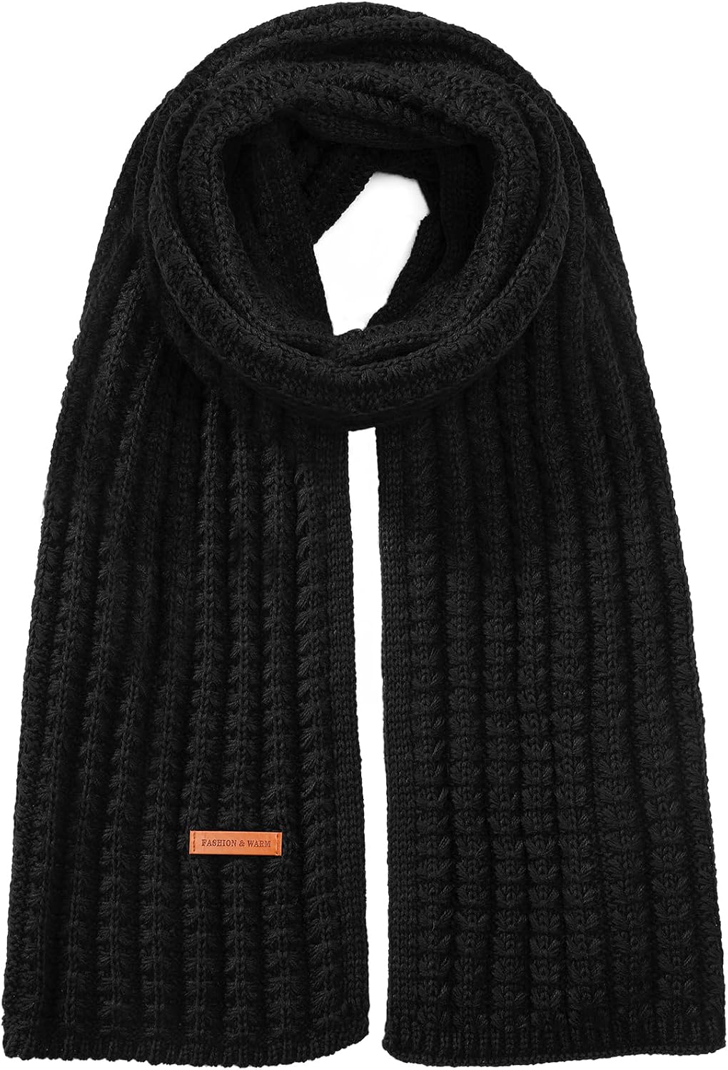 Trifabricy Scarf for Women, Soft Acrylic Winter Scarves, Womens Warm Scarf for Cold Weather, Unisex Winter Fashion Accessory