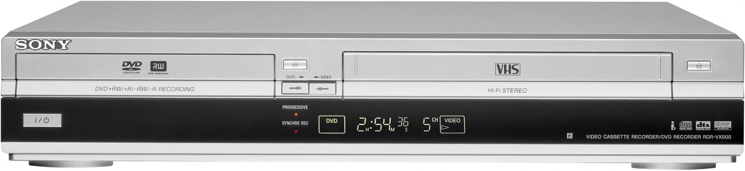 Sony RDR-VX530 DVD Recorder & VHS Combo Player