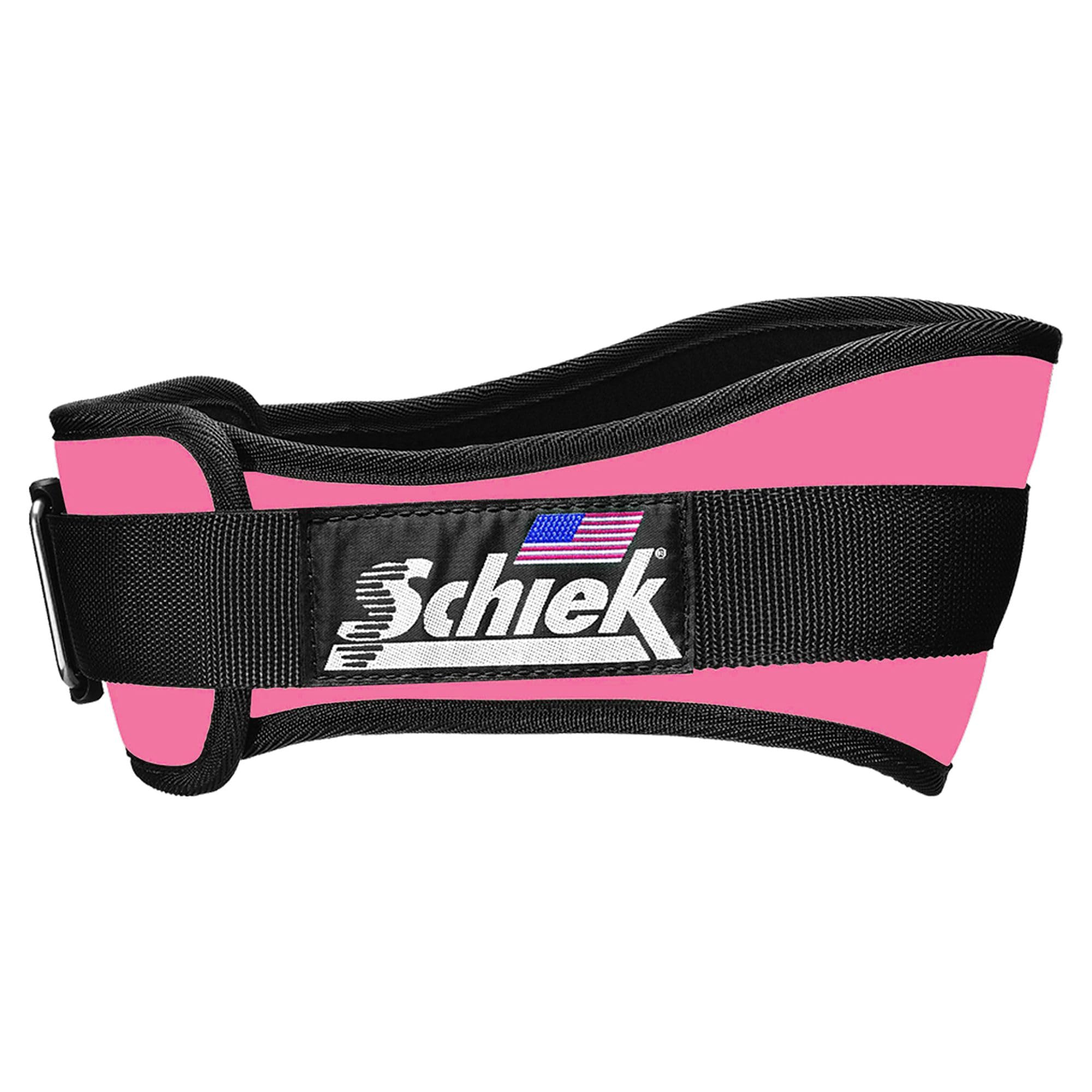Schiek Sports 2006 Nylon 6 Inches Weight Lifting Belt – Support Belt for Power Lifting – Long Lasting One Way Buckle System