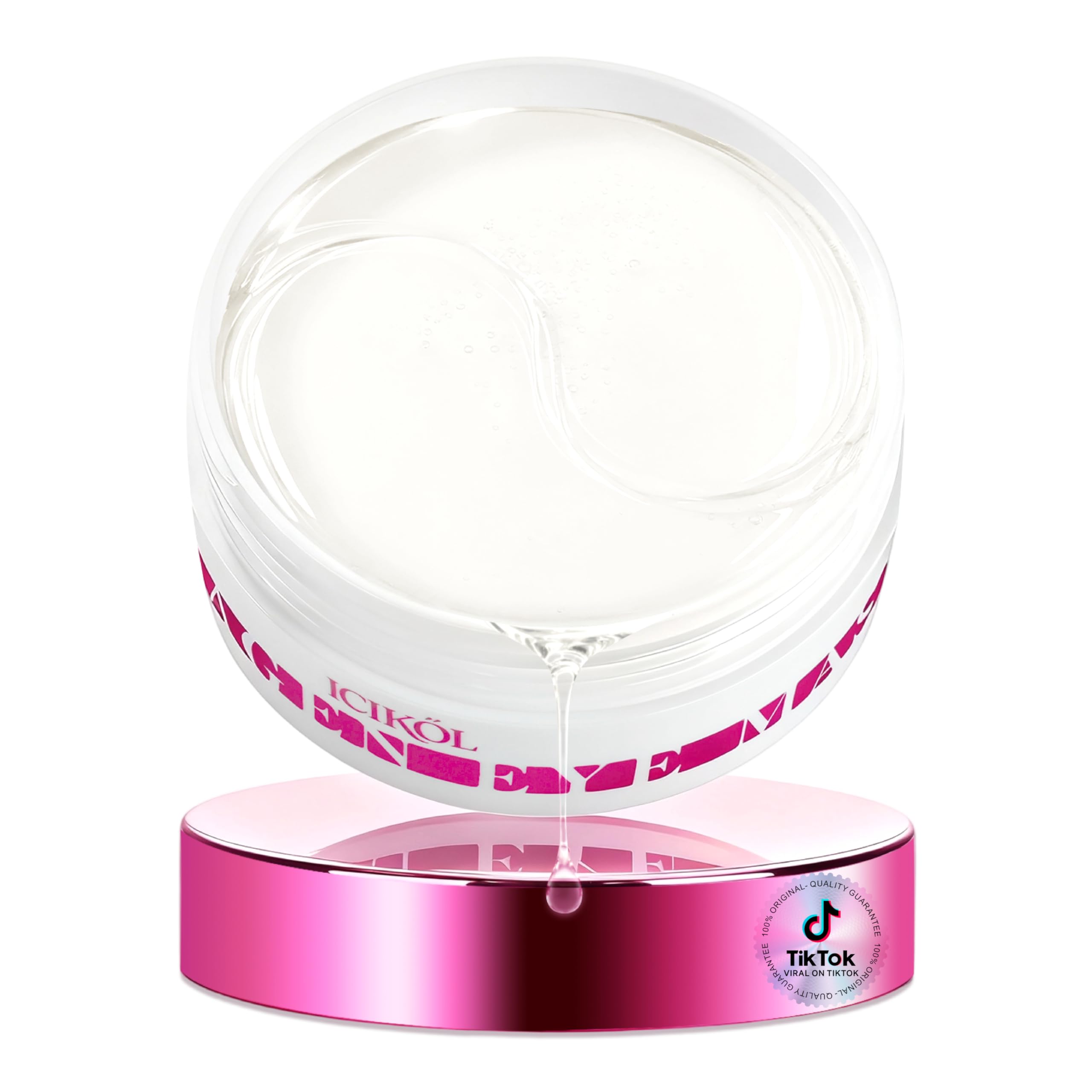 ICIKOL Under Eye Patches with Collagen Eye Patches for Puffy Eyes and Dark Circles Glowing - Deep Hydrating