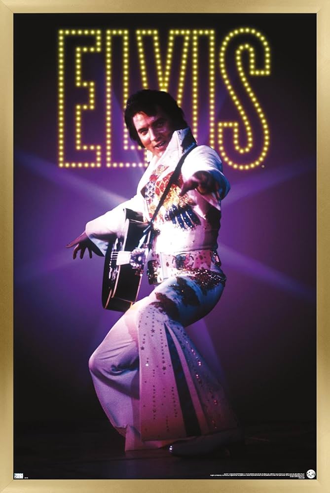 Amazon.com: Trends International Elvis Presley - Suit Wall Poster