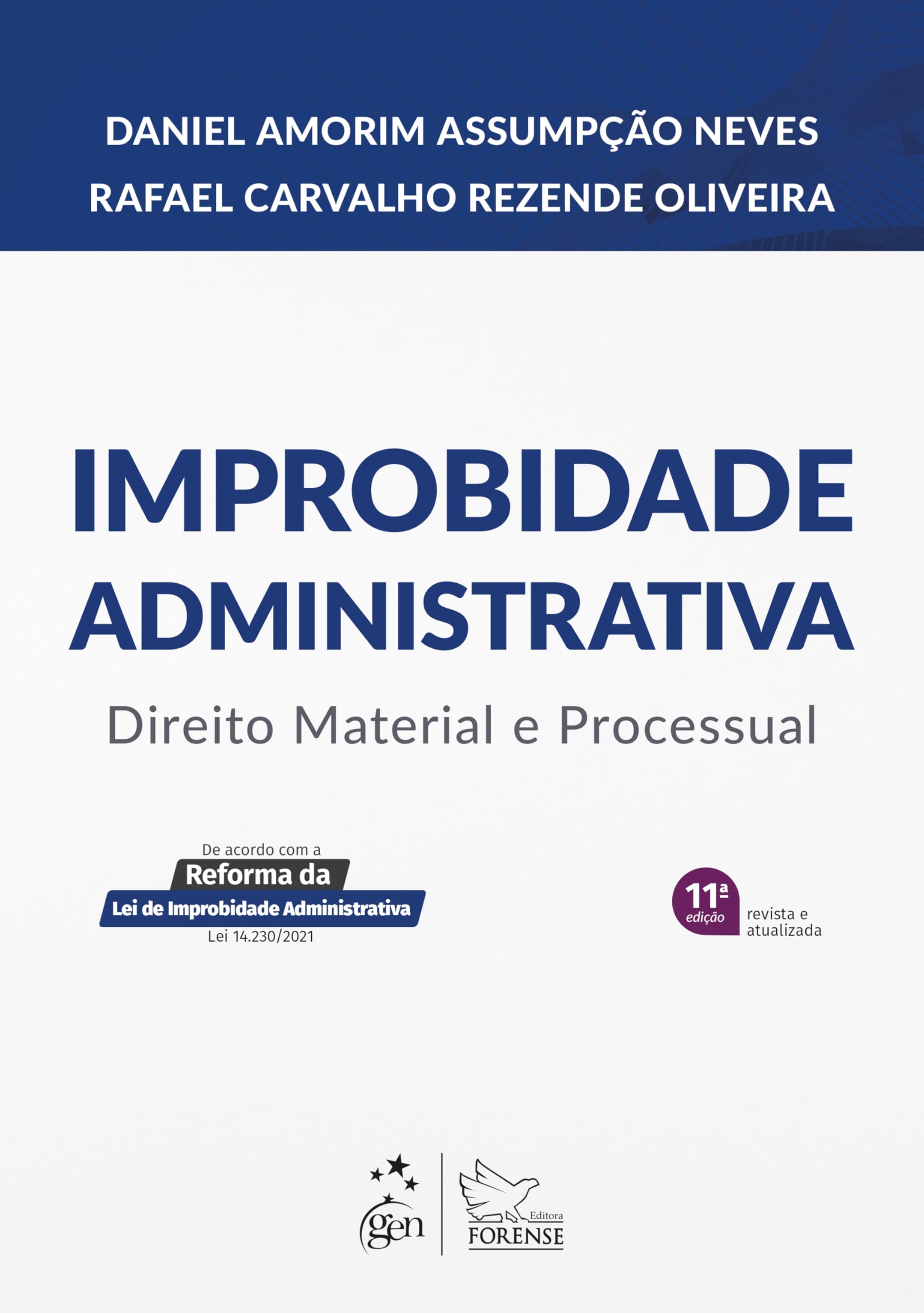 Capa de Improbidade Administrativa - Direito Material e Processual - 11ª Edição 2025