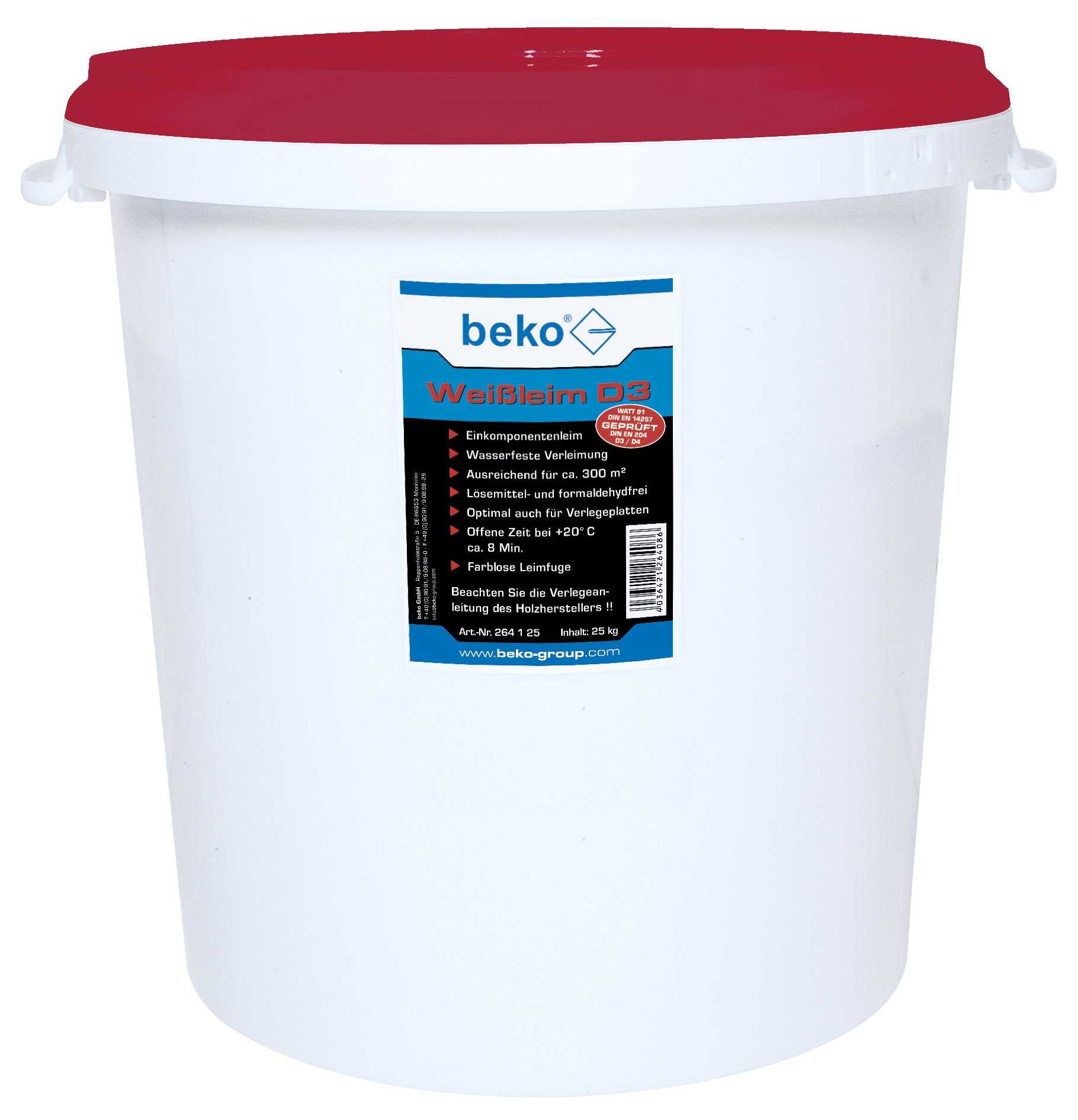 beko GmbH - Pegamento blanco Beko D3