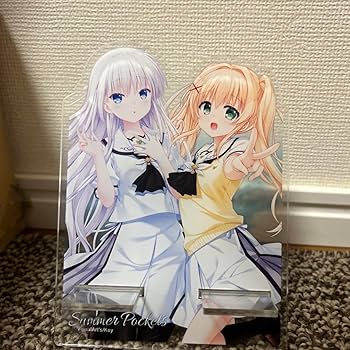 Amazon.co.jp: Summer pockets アクリルスマホスタンド 紬