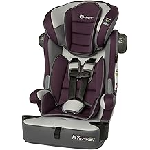 Baby Trend Hybrid SI 3-in-1 Combination Booster Seat, Dash Plum &ndash; Side-Impact Protection, 3-Stage Growth Design, Adjustable Headrest, Cushioned Comfort
