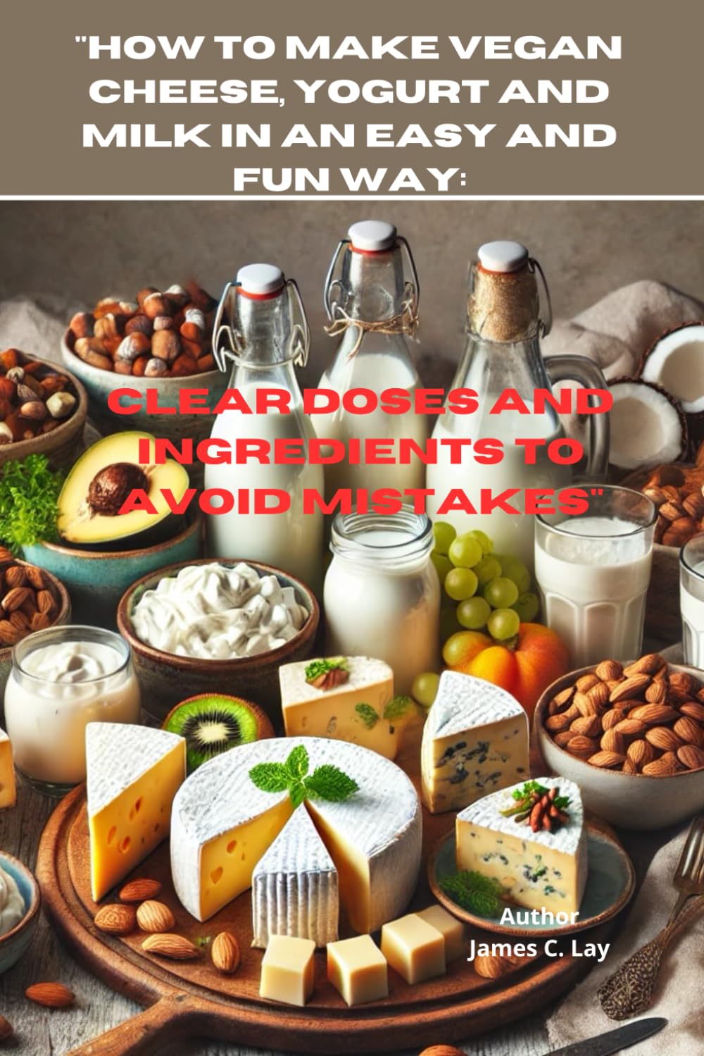 How to make vegan cheese, yogurt and milk in an easy and fun way:: clear doses and ingredients to avoid mistakes