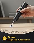MrToNo Electric Screwdriver, Cordless Screwdriver Set, Power Screwdriver Set, 3 Torque Settings, 1500mAh Battery, 33 Magnetic Bits, LED Light, Rechargeable Tool for Furniture, DIY, Household Repair