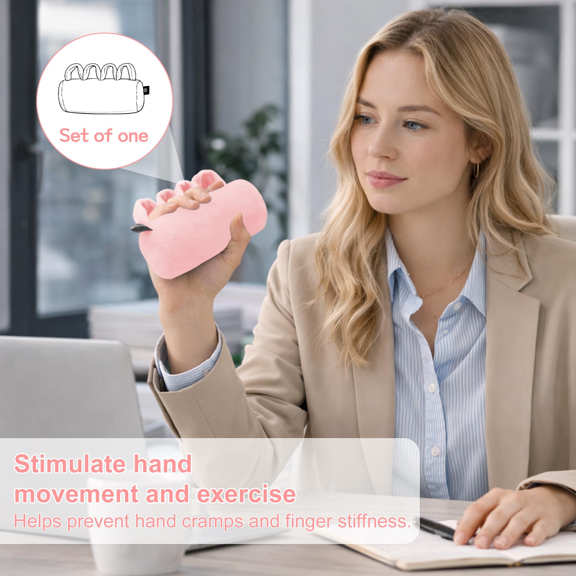 SPRING SEAON Hand Contracture Cushion, Palm Protector for Clenched Hands — Amazon image 6