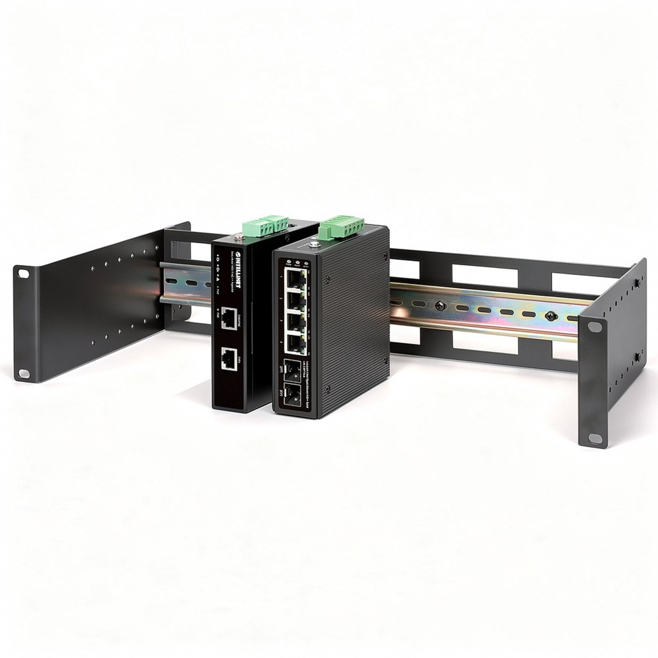 Transportador de 19"​DIN de profundidad ajustable INTELLINET 2HE