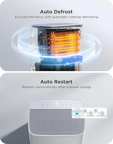 Miniatura 5 de GoveeLife Deshumidificador para el hogar de 4,500 pies cuadrados de 50 a 137 pintas con bomba, manguera de drenaje, deshumidificador inteligente