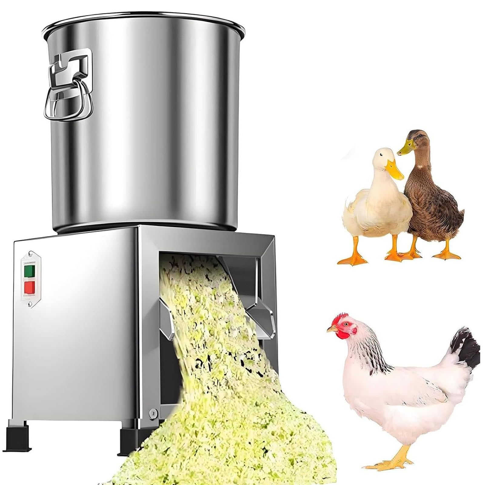 Hachoir d’aliments pour volaille 1800W broyeur haute performance 120 kg/h