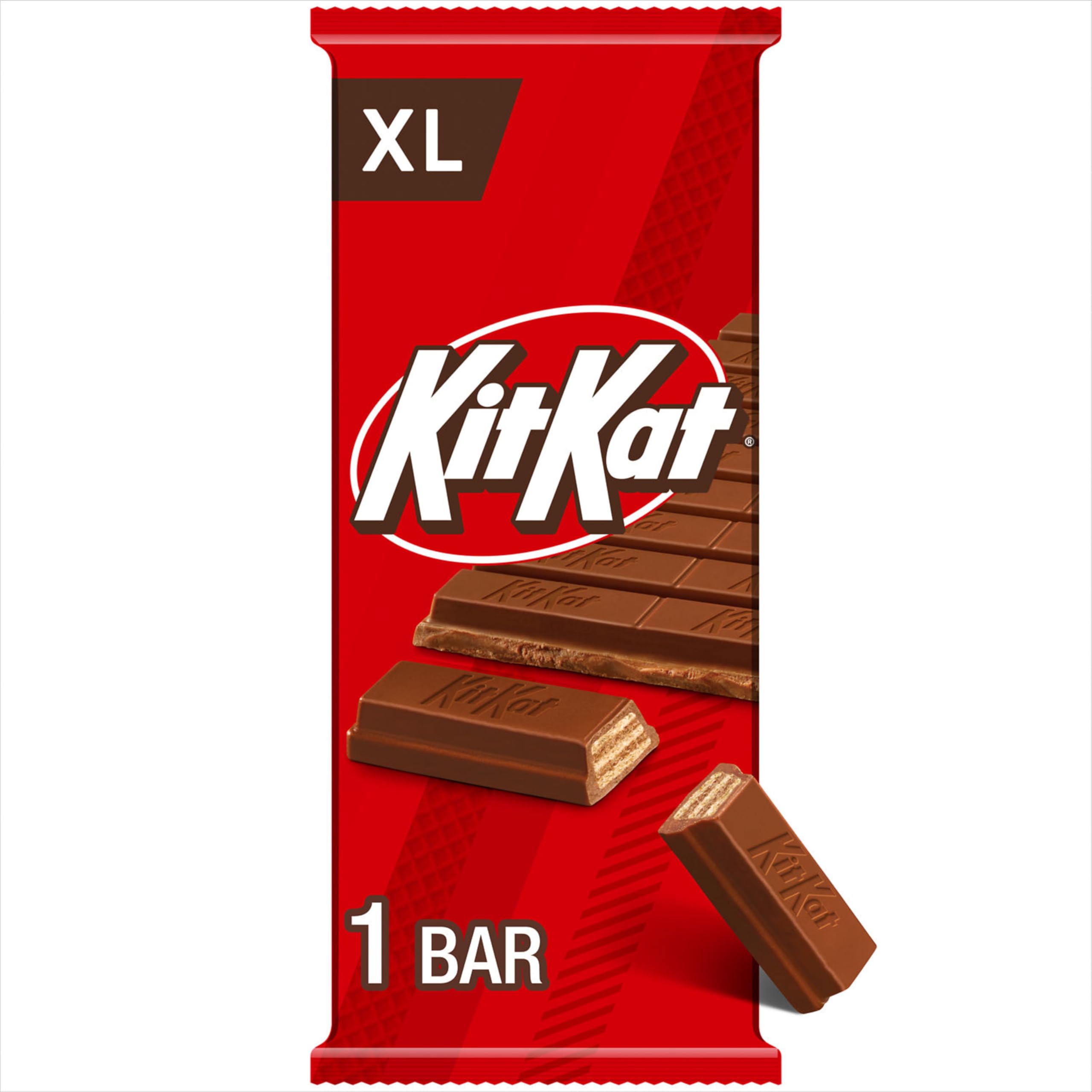 Amazon.com: KIT KAT Milk Chocolate Wafer XL, Candy Bar, 4.3 oz (10 Pieces)  : Grocery & Gourmet Food