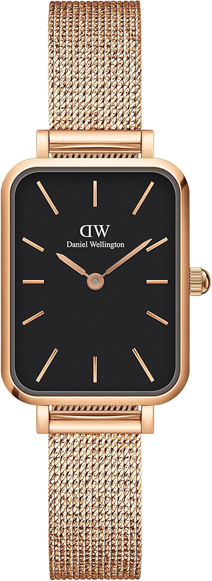 Amazon Daniel Wellington ダニエルウェリントン Quadro 26mm Pressed Melrose Rg Black Dw レディース プレゼント おしゃれ インスタ映え ブランド シンプル レディース腕時計 腕時計 通販