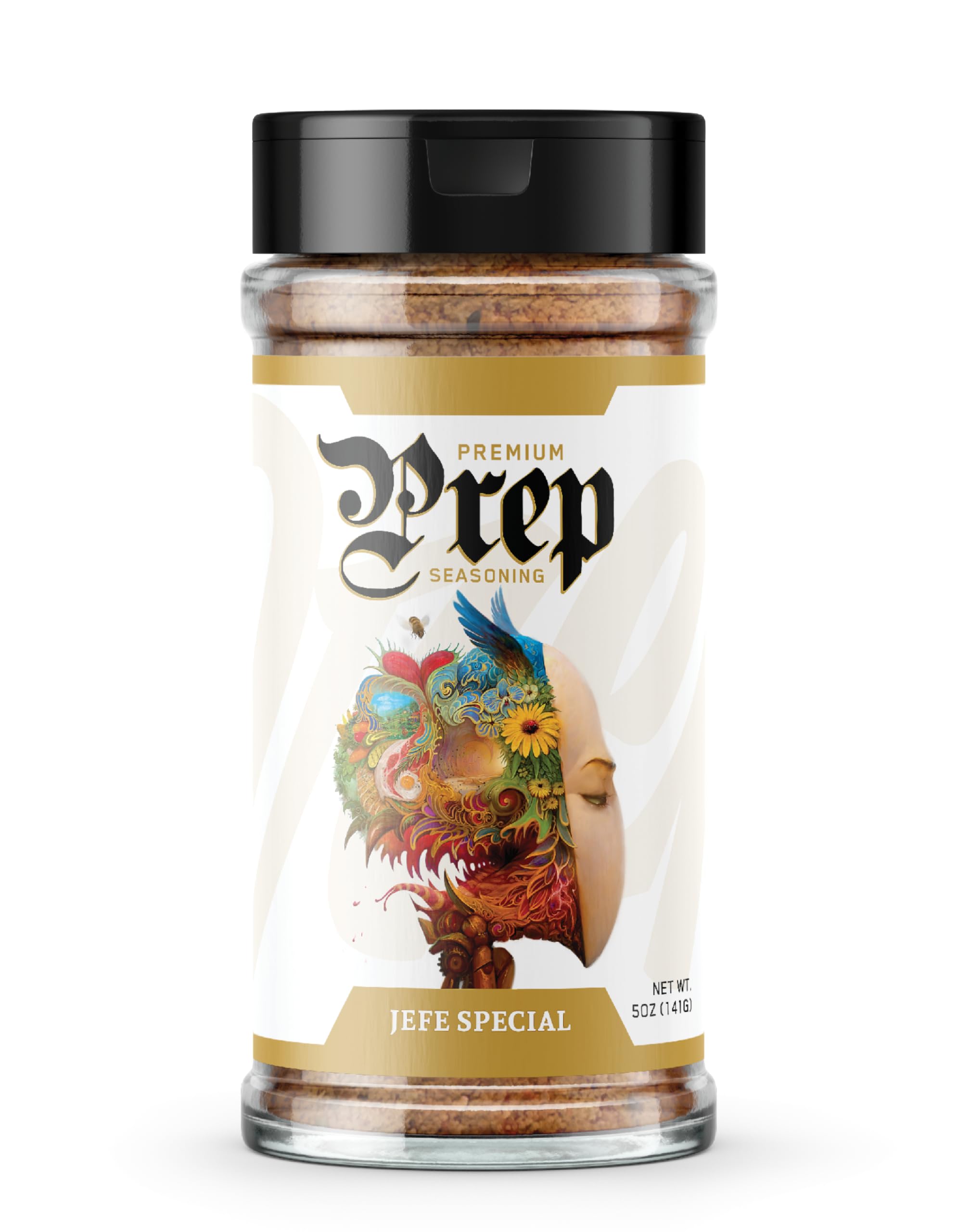 Underground Bio LabsPrep By Jefe Premium Seasoning | Low Sugar/Sodium | MSG/Gluten Free | 13 Mouthwatering Flavors (5oz) (Jefe Special)