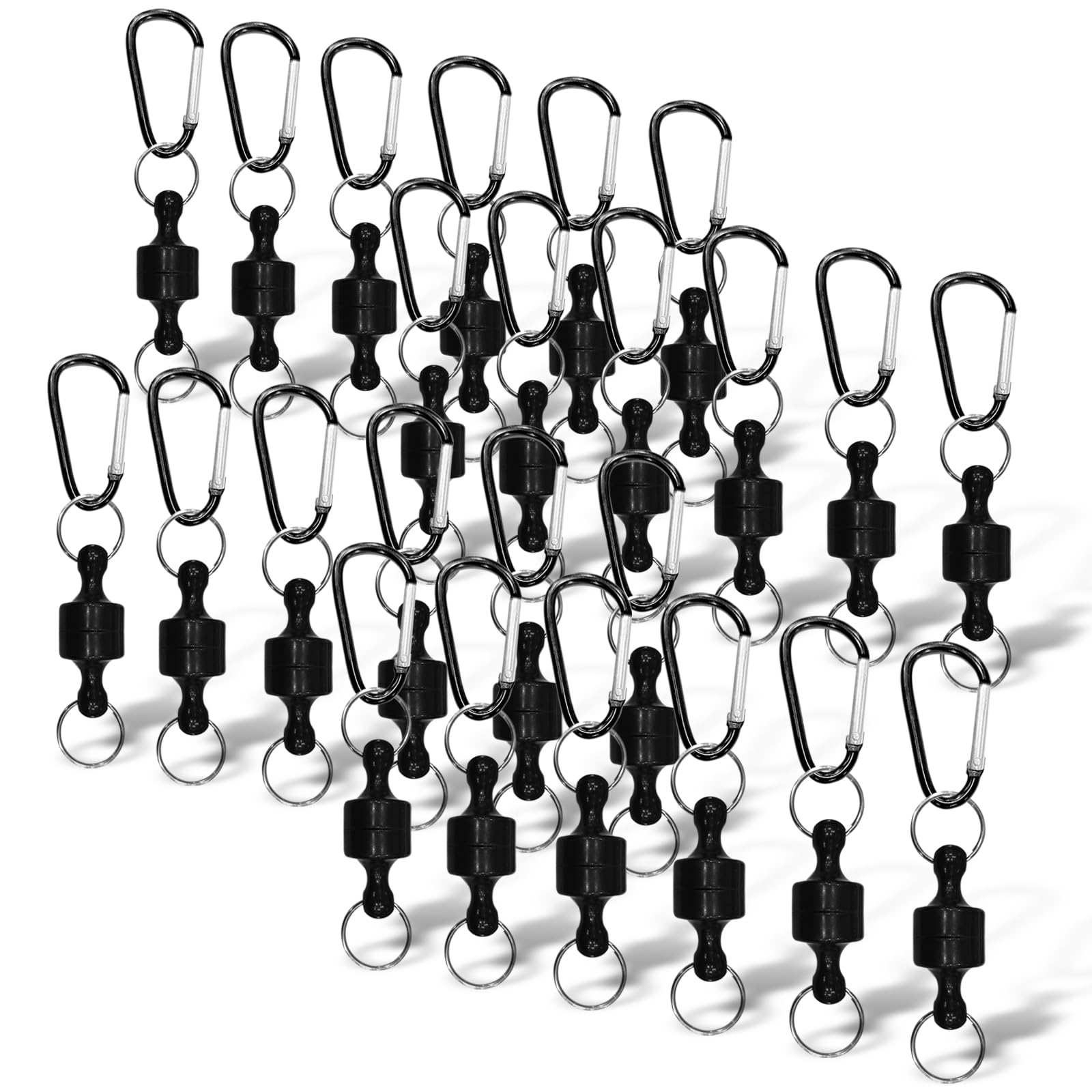 YERGOFE Camping Magnetic Hooks - Quick Release Magnet Clip (24)