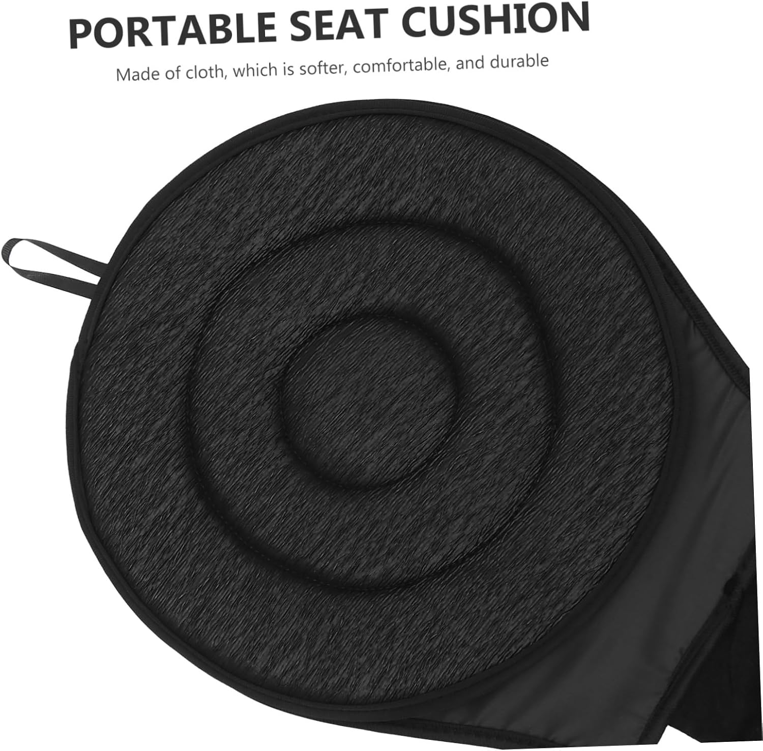 Swivel Seat Cushion Back Support for Car Rotating Chair Pad for Lumbar Relief