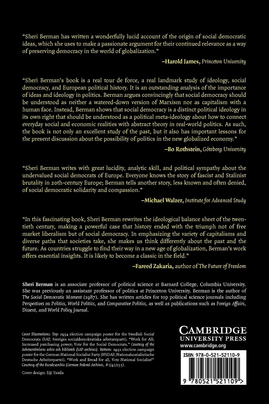 The Primacy of Politics: Social Democracy and the Making of Europe's Twentieth Century