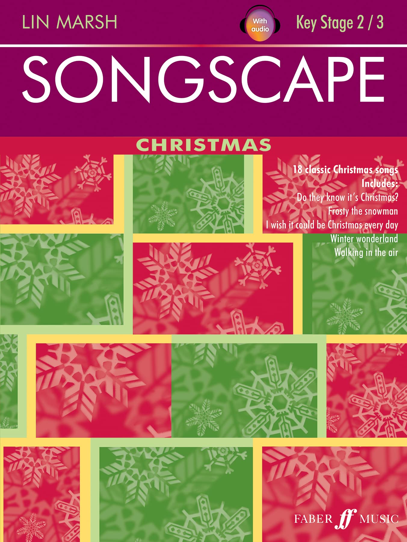 Songscape: Christmas (with audio) Piano, Voice, Guitar Piano/Vocal Music Marsh F