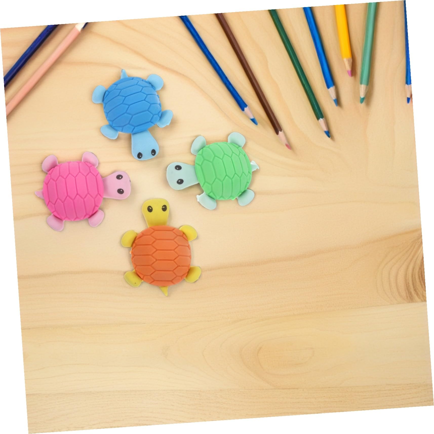NUOBESTY 36 Pezzi Erassers Gomme Per Cancelleria Per Gomme Scolastiche Cancelleria Kawaii Bambine Bherasers Berasai Divertenti Perchiere