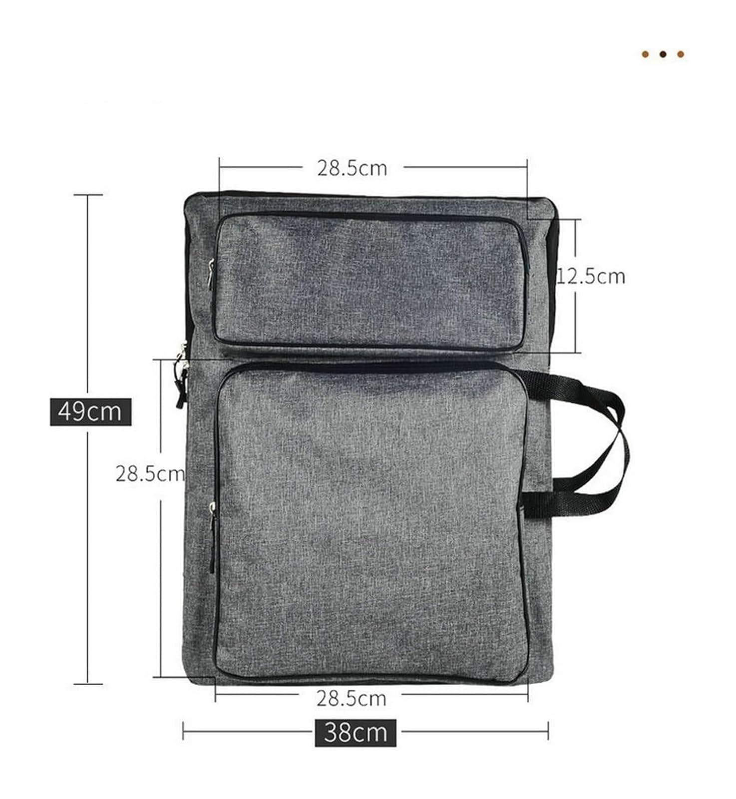 Portafolio de artista, Portafolio de arte Estuche A3 Bolsa Dibujo Artista Mochila(Color9)