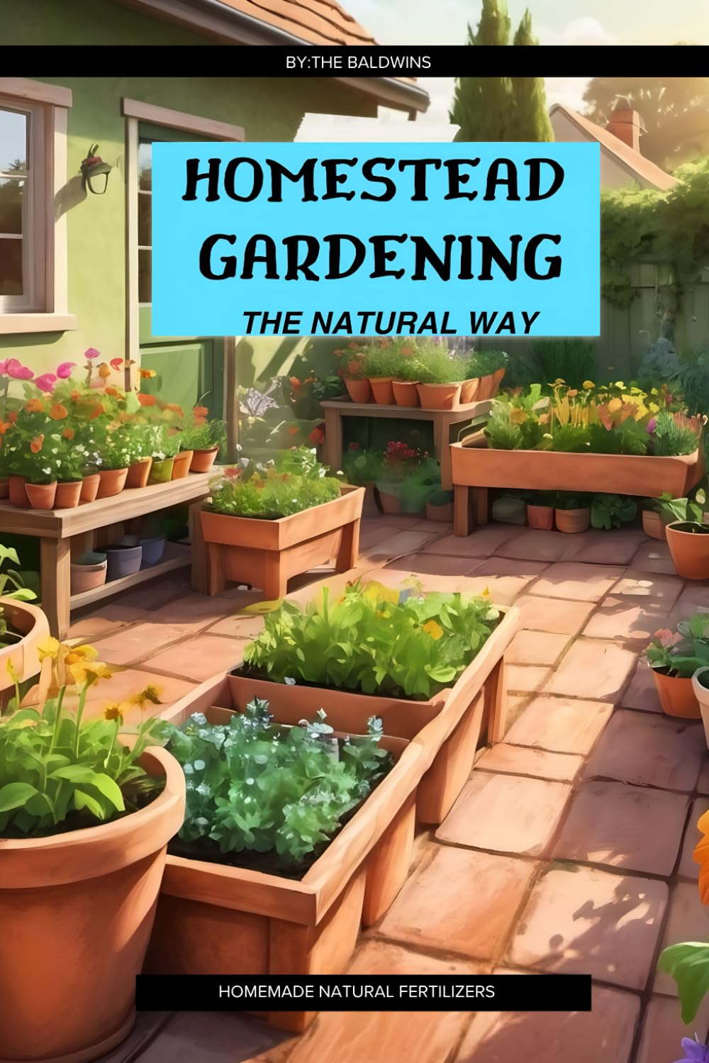 Homestead Gardening: The Natural Way: Homemade Fertilizers, Pest Control, and Organic Growing Methods for the Everyday Gardener