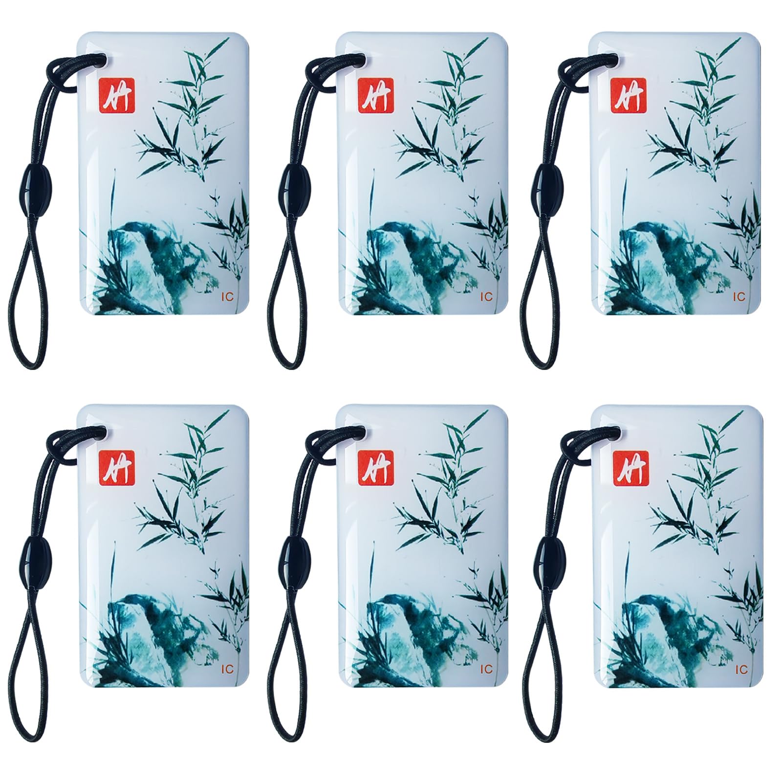 IC Card, RFID Key for Unlocking The Smart Door Lock, 13.56 MHz Frequency Keyless Entry.Suitable for Schools, Hotels, TTLock/Smart Life and Tuya Smart Locks - 6 Pcs