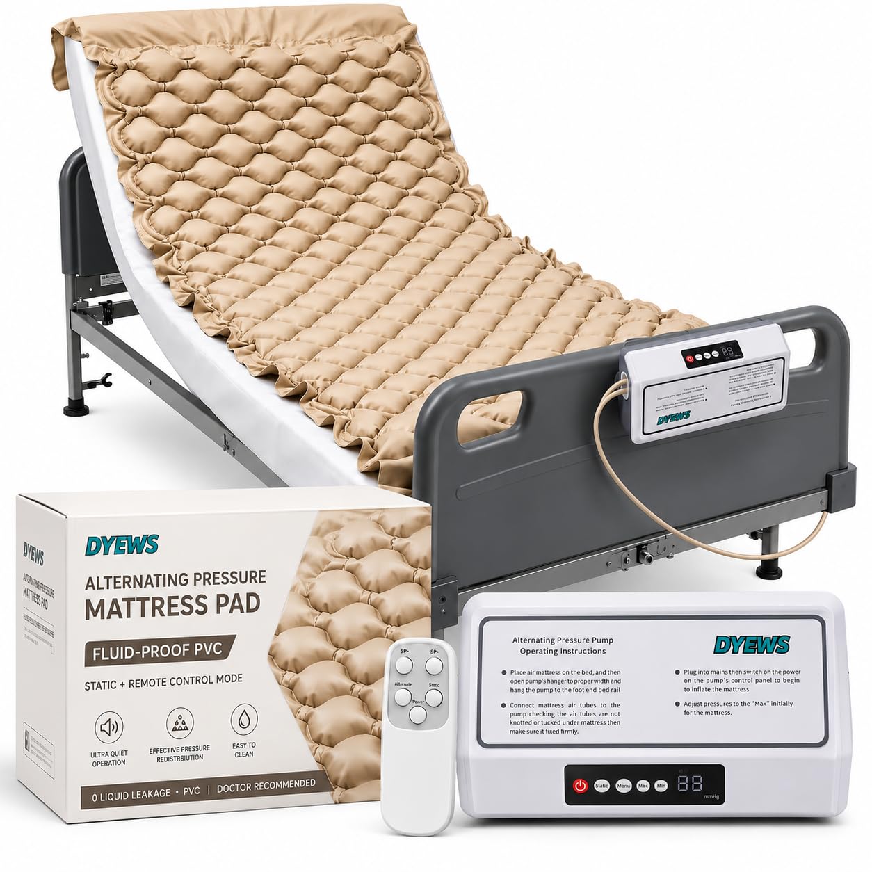 FOMMOF Alternating Air Pressure Mattress Pad