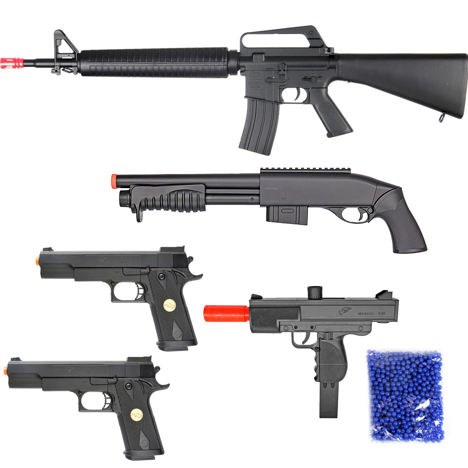 Amazon.com : BBTac Airsoft Package - Lot of 5 Airsoft Guns Sniper 